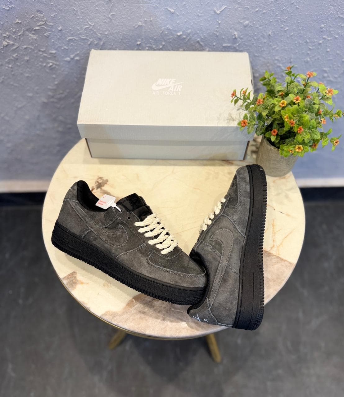 Nike Air Force Charcoal Grey