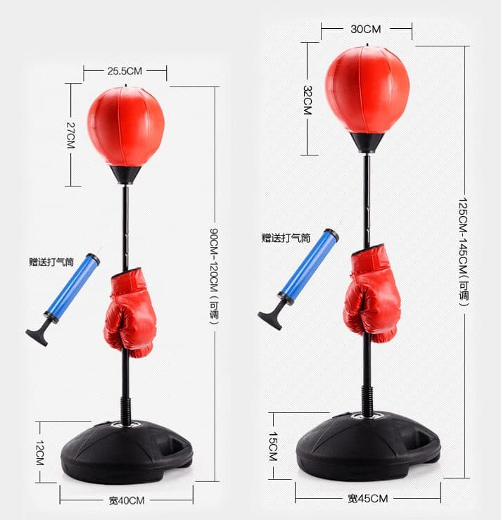 Stress-Relief Desktop Punching Ball – Heavy-Duty Boxing Bag with Suction Cup