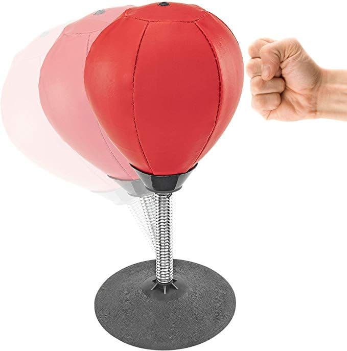 Stress-Relief Desktop Punching Ball – Heavy-Duty Boxing Bag with Suction Cup view 2