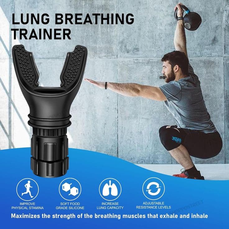 Lung Breathing Trainer – High-Altitude Resistance Device