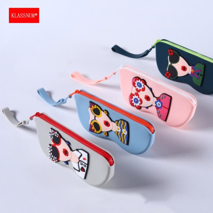 Cartoon Silicon Eyewear Case – Soft Protective Glasses Pouch