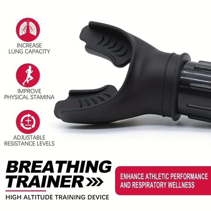Lung Breathing Trainer – High-Altitude Resistance Device view 2