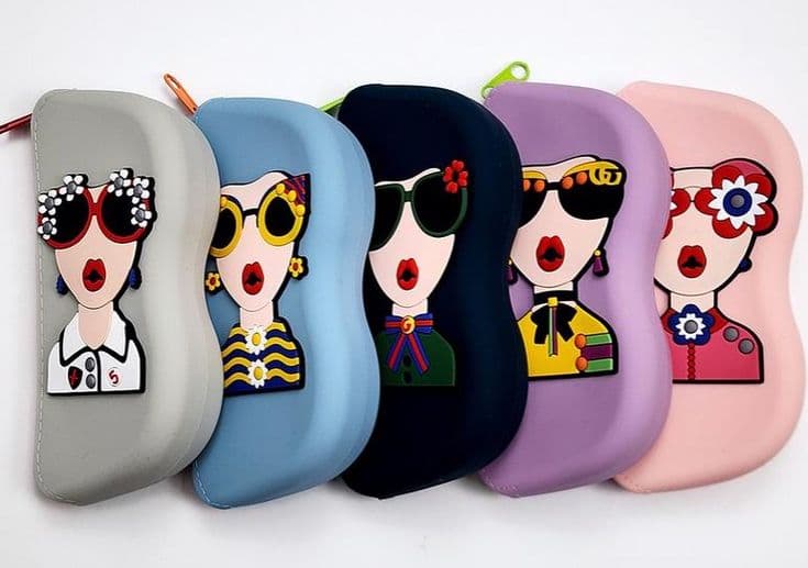 Cartoon Silicon Eyewear Case – Soft Protective Glasses Pouch view 2