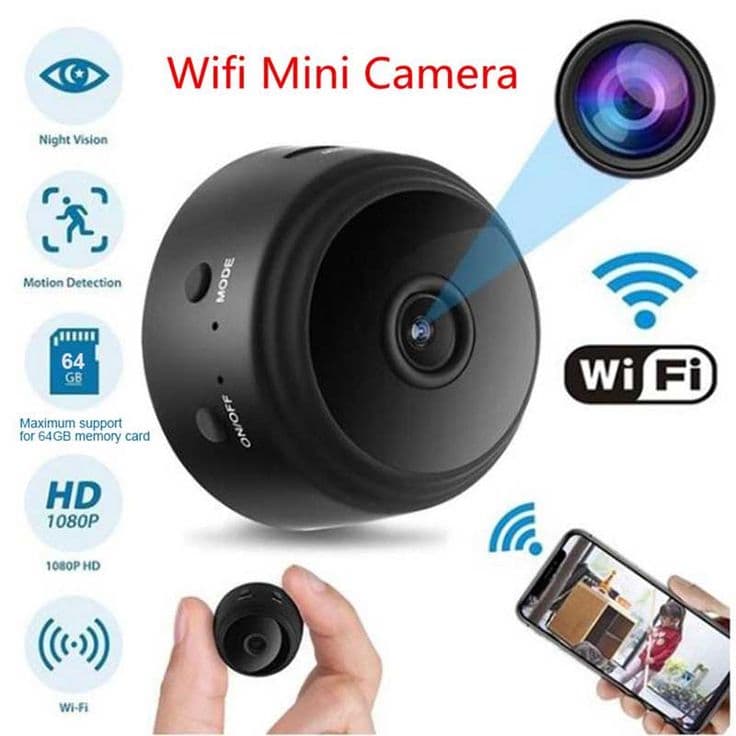 A9 Mini Smart WiFi Security Camera – 1080P HD Night Vision & Magnetic Motion Detection view 1